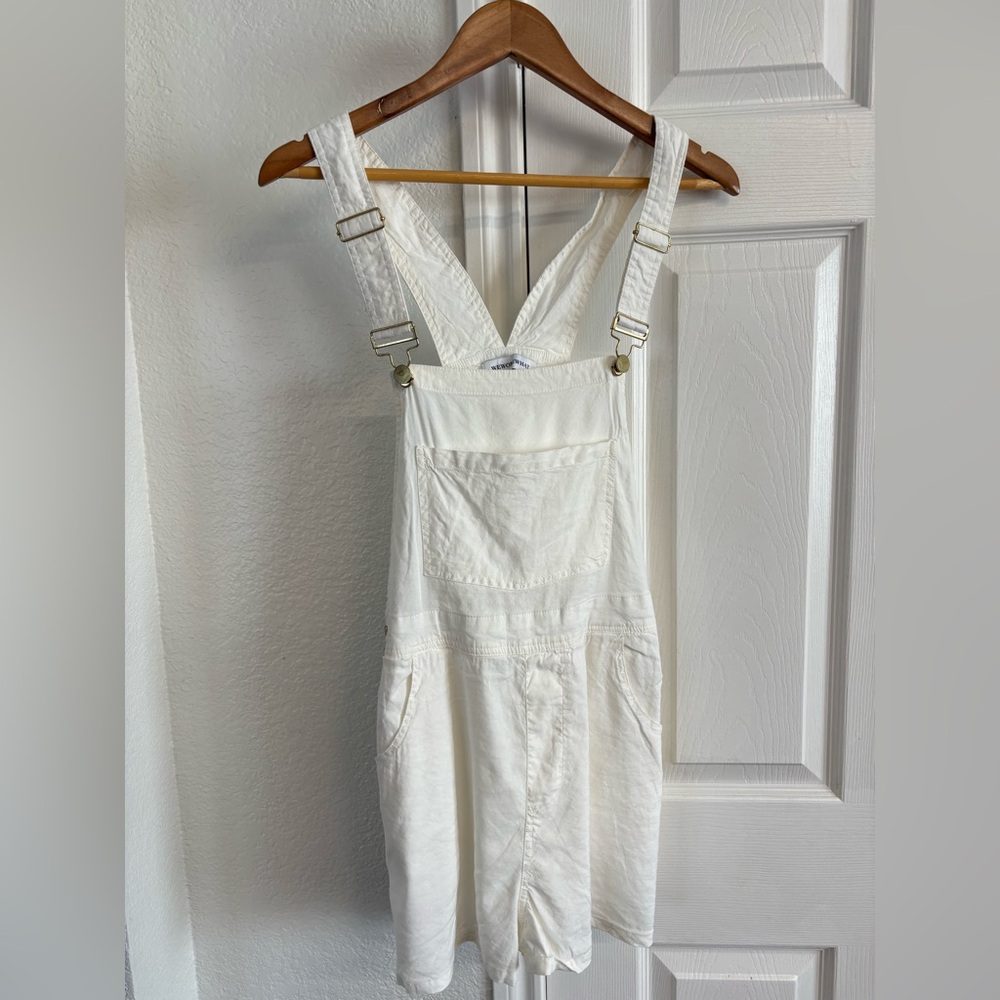 {Weworewhat} Basic Short Overalls Size M - image 3